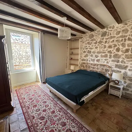 Maison De Charme Pres De Lussan & Uzes Calme Et Authentique Vallérargues